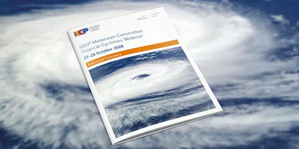 IOGP’s Metocean Committee has published an overview of the current state of and recent developments in short-term forecasting of tropical cyclones.