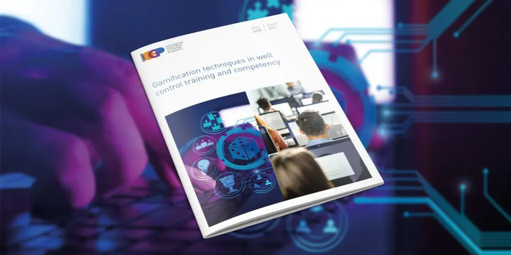 IOGP has published IOGP Report 668 - Gamification techniques in well control training and competency, a summary of a meta-analytical study into the effectiveness of gamification techniques in workplace learning.