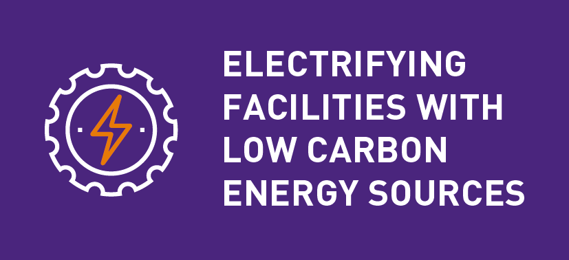 View the Electrifying facilities with low carbon energy sources webpage