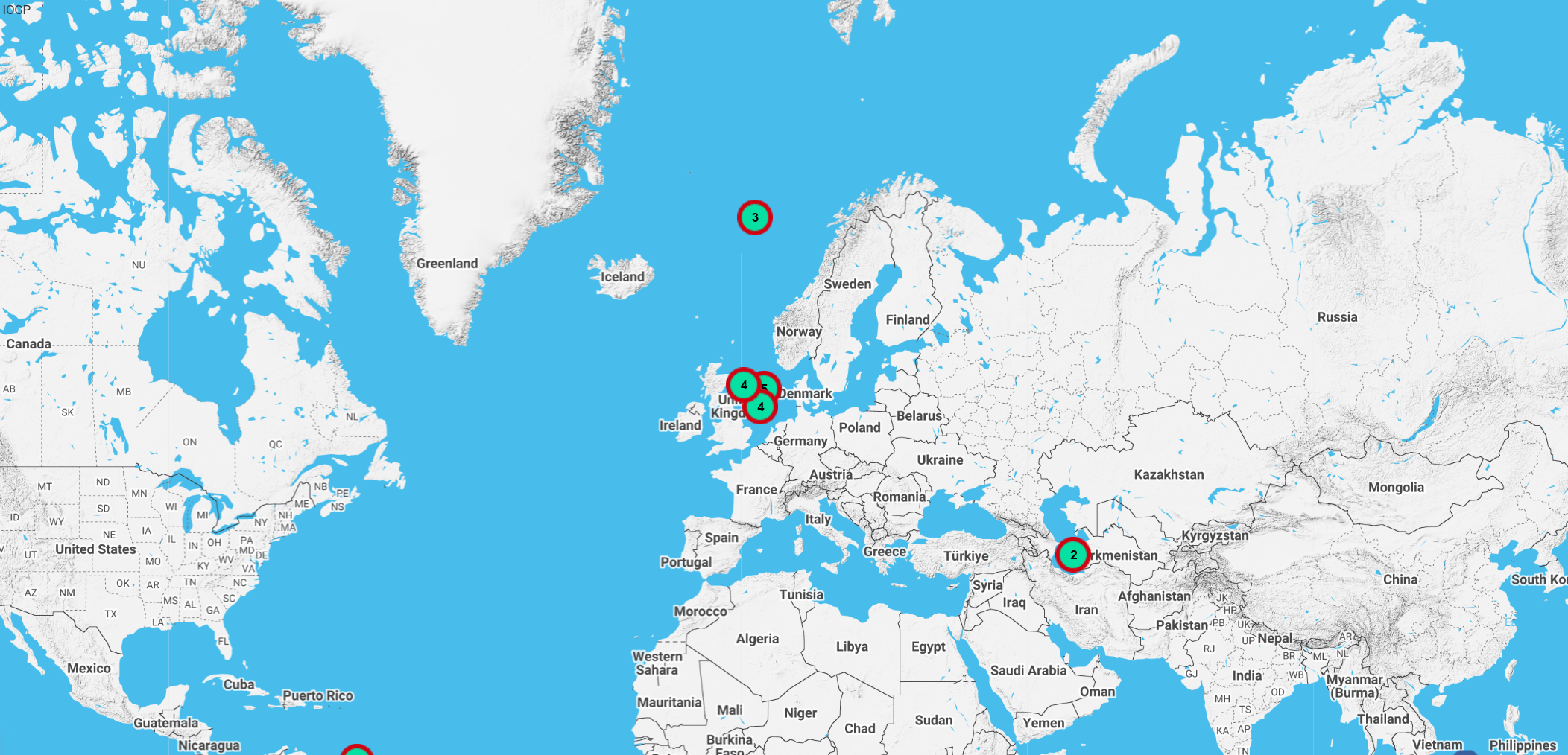 NUF Interactive Map