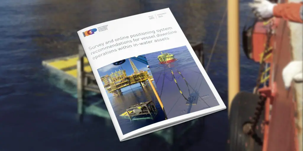 The IOGP Geomatics Committee is hosting a webinar briefing to introduce its newly released guideline, 'Survey and online positioning system recommendations for vessel downline operations within in-water assets'.
