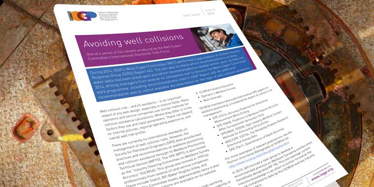 Avoiding well collisions - Fact sheet