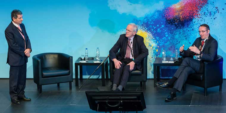 Francesco Ferrarini, Lord Cullen and Chris Hawkes