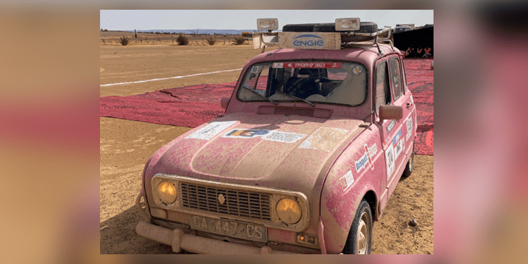 This month, IOGP Europe sponsored a team in the 4L Trophy, a humanitarian rally in aid of Moroccan school children.